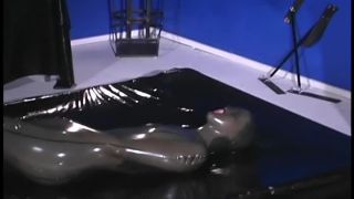 free online video 5 fetish domina Slave Girls Immobilised In Tight Latex, high heels on femdom porn-9