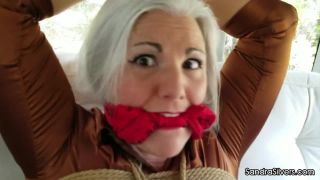 online adult video 12 SandraSilvers - Gigi Semi Suspended in Rope Bondage Van Ride - milf - gangbang xxx bdsm24-8