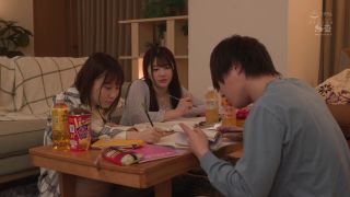 Two G-cup classmates have a study camp at my house! Every break turns into something sexual! Adachi Yuri, Uno Mirei ⋆.-0