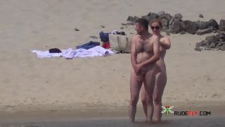 free adult clip 24  Bouncy breasted naturist teen strips and bares all 4, nude beaches on teen-2