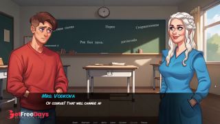 I Met a Hot Teacher - Wintertime Chronicles Sex Game All Sex Scenes Gameplay Part 11 18-7