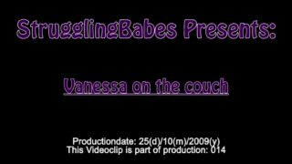 Vanessa on the couch BDSM!-0