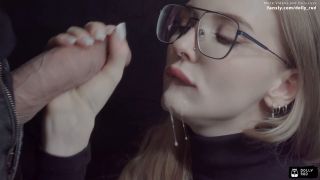 Video CLOSE UP Blowjob From Moaning Schoolgirl Pulsating Cock CUM I...-9