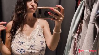 [GetFreeDays.com] Night dresses Silent TRY ON in lingerie store hot brunette big tits Porn Film October 2022-5