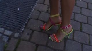 07-29-2005 - Outdoor Blowjob In Sexy Summer Dress Foot!-1