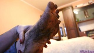 porn clip 16 Anjee Lowe – Dirty Feet Licking, foot fetish soles on feet porn -9