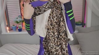 clip 43 VieraMayXXX – Purple Spandex Suit Fetish - fetish - femdom porn glasses fetish-4