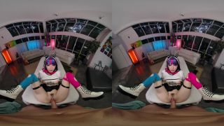 Dangaropa: Ibuki Mioda A XXX Parody - Lola Fae Oculus Rift - [Virtual Reality]-8