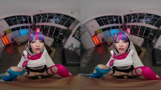 Dangaropa: Ibuki Mioda A XXX Parody - Lola Fae Oculus Rift - [Virtual Reality]-9