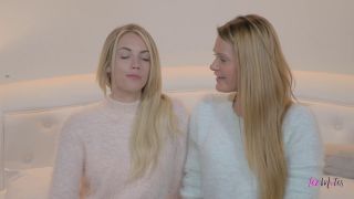 Erotic Lesbian Blondes Abby Cross And Blake Eden Excitedly Lick Each Ot.-2
