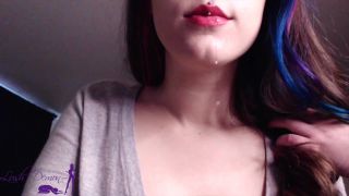 porn video 23 DemonGoddessJ - Slow Mo Spit on fetish porn classy femdom-8