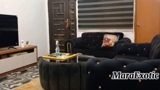 Exclusive Sweaty Fat ass ebony house maid midweek touch ups - Mara Exotic-9