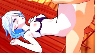 Wet Waifus - Furina can't wait any longer - Genshin Impact-5