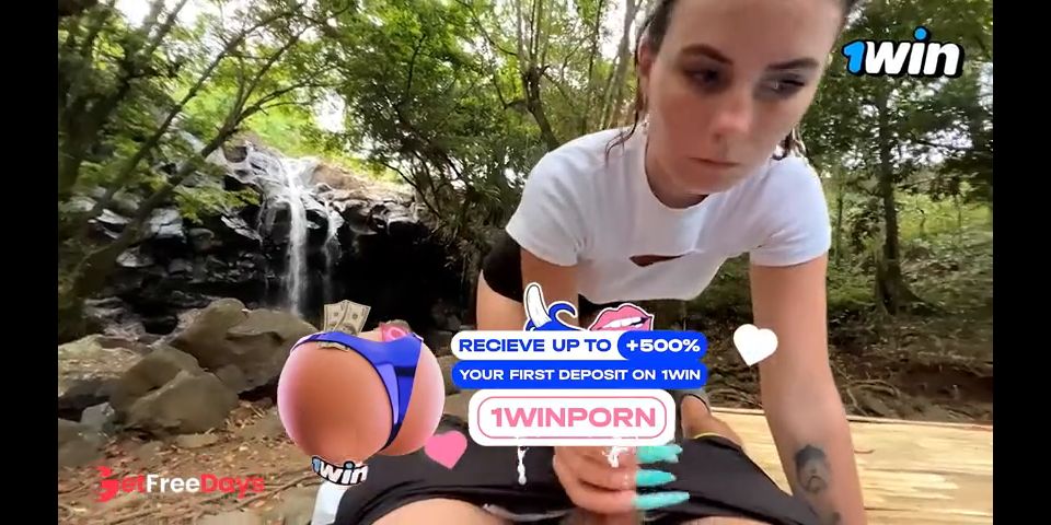 [GetFreeDays.com] hrilling Public Adventure A Wild Oral Encounter at the Waterfall Followed by Hotel Room Passion Porn Clip December 2022