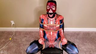 poperversion SpiderGirl in Orgasm Trap - a Bondage Cosplay Slut is made to have Multiple Squirting Orgasms - Pornhub com-4