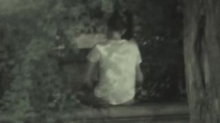 Night public handjob and blowjob Voyeur-2