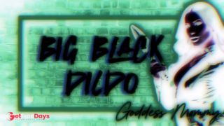 Big Black Dildo  Femdom Tease-1
