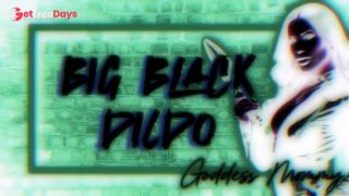 Big Black Dildo  Femdom Tease-2