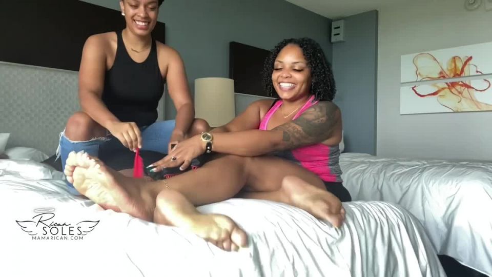 online xxx clip 48 Rican & ToeTemptations Tickle Misery - tickling feet - feet porn long toenails fetish