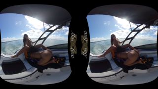 2 horny Latinas tease the boat captain - PS VR-8