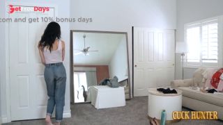 Petite Wife Victoria Sunshine Takes BBC Cuckold Creampie-1
