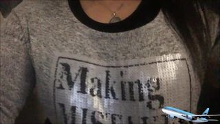 Emanuelly Raquel112 - Horny In The Airplane-2
