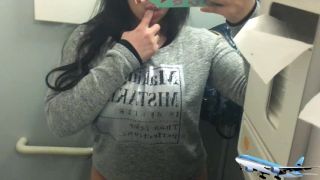 Emanuelly Raquel112 - Horny In The Airplane-6
