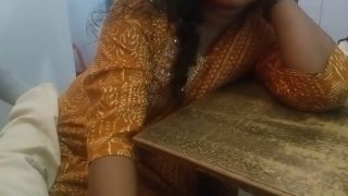 Bhabhi With Devar Boss's hot.-6