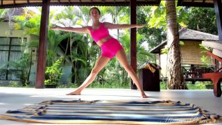 Legs Yoga and balance, soles in your face-4