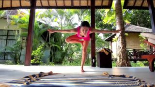 Legs Yoga and balance, soles in your face-5