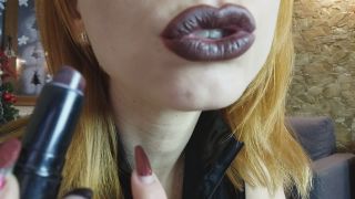 online adult clip 36 MoneyGoddesss - Black Lipstick Worship - domination - pov bonnie rotten femdom-2