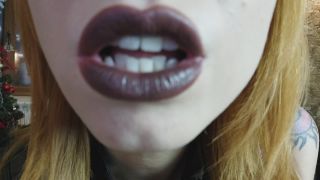 online adult clip 36 MoneyGoddesss - Black Lipstick Worship - domination - pov bonnie rotten femdom-3