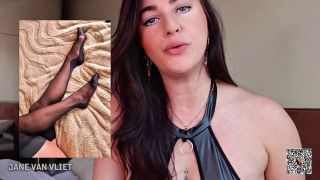 JaneVanVliet - Dutch JOI, jerk off to my stockings-5