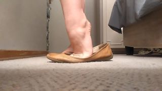 free porn clip 2 Flat shoeplay with sexy anklet upd - wrinkled soles - feet porn loli foot fetish-8