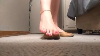 free porn clip 2 Flat shoeplay with sexy anklet upd - wrinkled soles - feet porn loli foot fetish-9