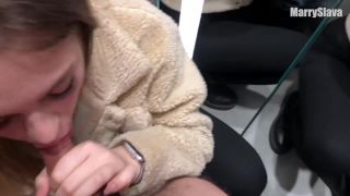 adult video 38 MarySlava - DEEPTHROAT BLOWJOB IN THE FITTING ROOM. Swallow his cum  on blonde porn amateur tits pov-8
