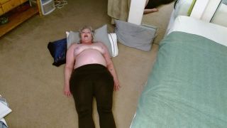 dawnskye55 - 1258 Morning Wriggle in dirty brown tights. Dry Hump Fetish Custom from DawnSkye-9