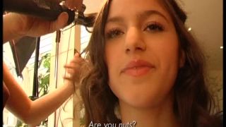 First porn video of the French teen Judy Minx. POV casting POV-1