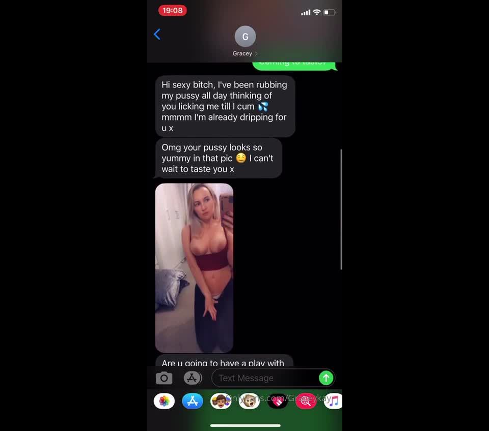 Graceykay () - cant wait for saturday to have a filfy weekend with my sexy wifey stay tuned on 27-02-2020