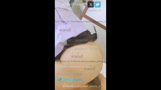 payabanannie - พยาบาลไปอบรมนัดหนุ่มใน Tinder มาเย็ดที่โรงแรม ถอดถุงเย็ดสด จับควยขึ้นขย่มหน้ากระจก ถ่ายคลิปกำลังเย็ด-0