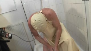 porn video 17 blowjob fetish Missdoms - Slavegirl with Strapon and her slave in mask, strapon fucking on toys-2