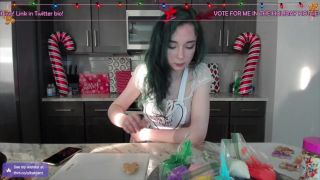 online video 8 katilingus – Livestream – Cookie Decorating Part One | apron fetish | femdom porn big boobs fetish-4