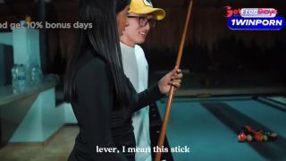 [GetFreeDays.com] My nerdy stepson PipeBoy teaches me how to play pool and I swallow his cum. Im a naughty stepmom Adult Clip March 2023-1