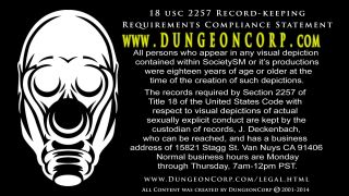 free video 23 DungeonCorp – Kit in Tense Bondage – Kit Lacey - bondage - feet porn valentina nappi foot fetish-3