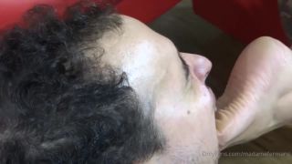 adult video clip 11 Madame Fermans: Feet queen escravo lambendo, femdom face dildo on femdom porn -8