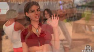 Romantic DOMINO BEACH 03 - Visual Novel Gameplay-4
