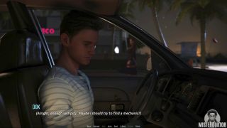 Romantic DOMINO BEACH 03 - Visual Novel Gameplay-5