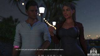 Romantic DOMINO BEACH 03 - Visual Novel Gameplay-8