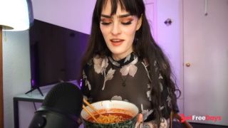 [GetFreeDays.com] Ultimate Spicy Noodle Challenge Tears, Sweat, and mouth on fire  Adult Clip January 2023-0