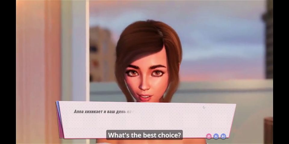Big Dick SEX Amnesia - Lover Sim EP 2  I finished off her face after a great blowjob.